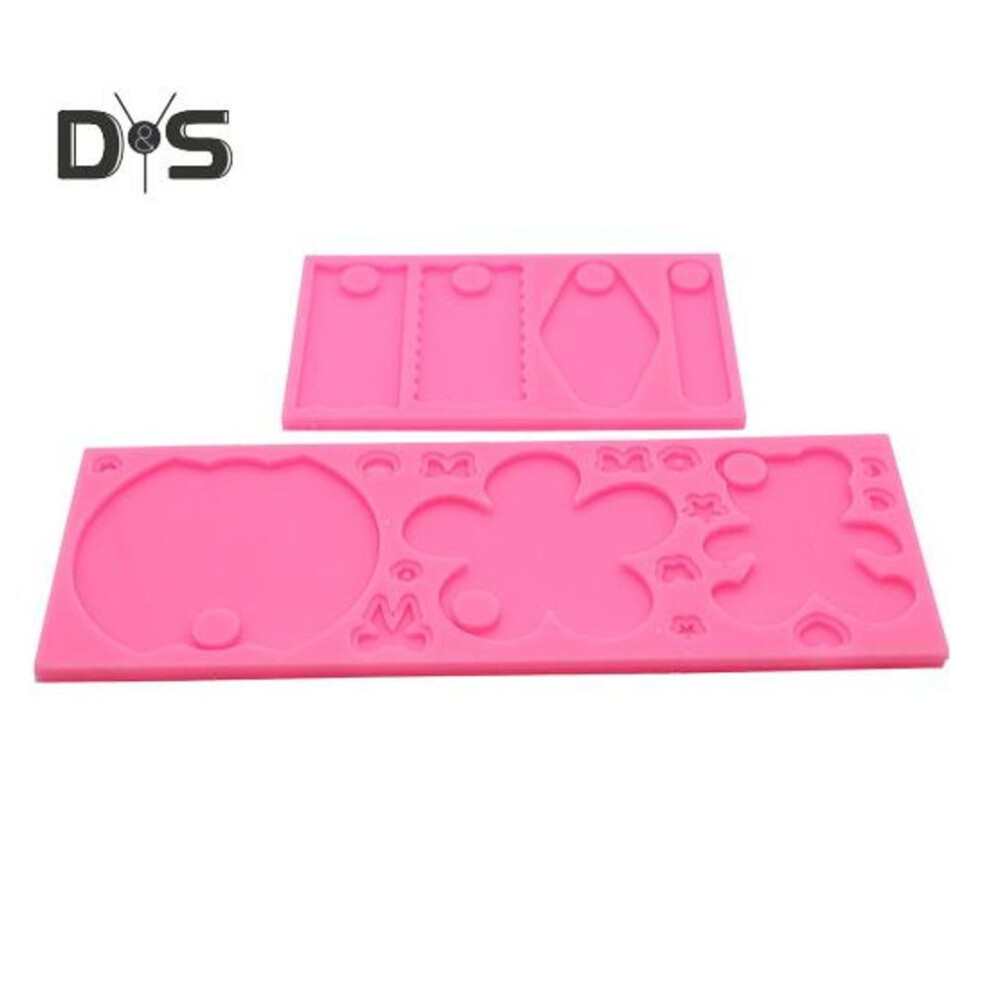 2pcs Tumbler Name Plate Mold Diy Water Mug Lip Topper Identification Decoration Name Tag Silicone Mould 40oz Tumbler Accessories