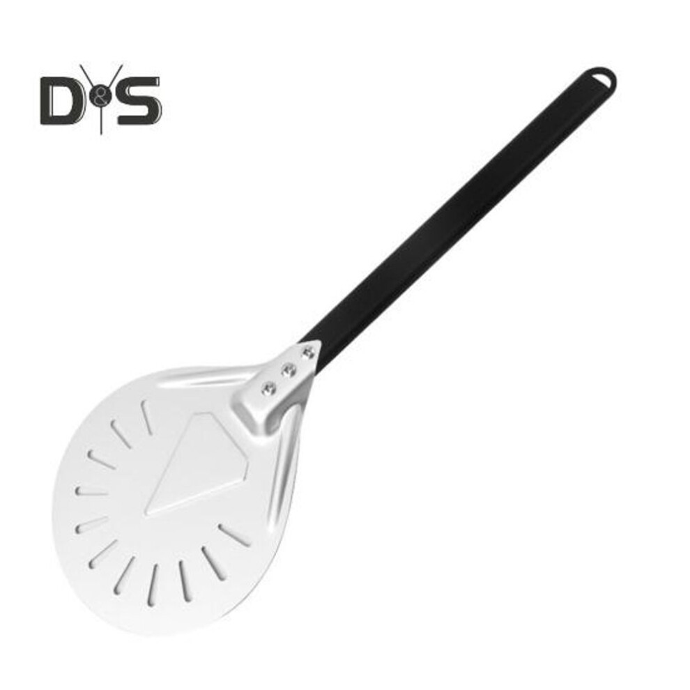 (as the picture, 7inch) Pizza Shovel Non-Stick Pizza Peel Versatile Pizza Paddle Pizza Lifter Transfer Tray for Homemade Baking Pizza Bread
