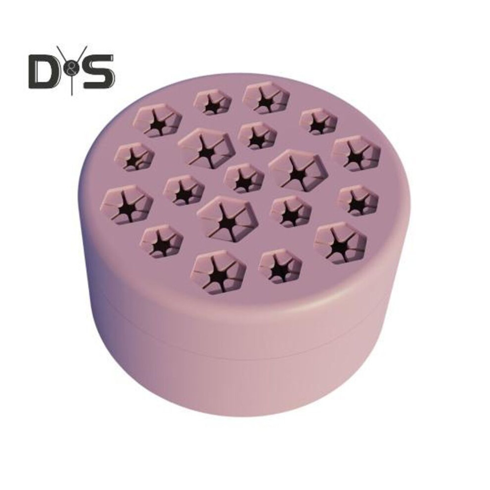 (pink, Large) Silicone Spiral Stem Holder Vase Insert Flower Arranger Bouquet Twister Plant Fixation Floral Arrangement Grid Tool