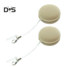 (khaki, 2pcs) 2Pcs Fingerprint Eraser Balls for Screens Washable Reusable Screen Cleaner Portable Fingerprint Proof Screen Cleaner Smartphones Tablets TVs Glasses