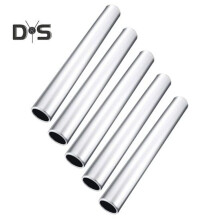 (silver) 5 Pcs Aluminum Track Field Relay Batons Field Race Batons Running Race Team Equipment for Students Athletes Office Outdoor Sports Practice