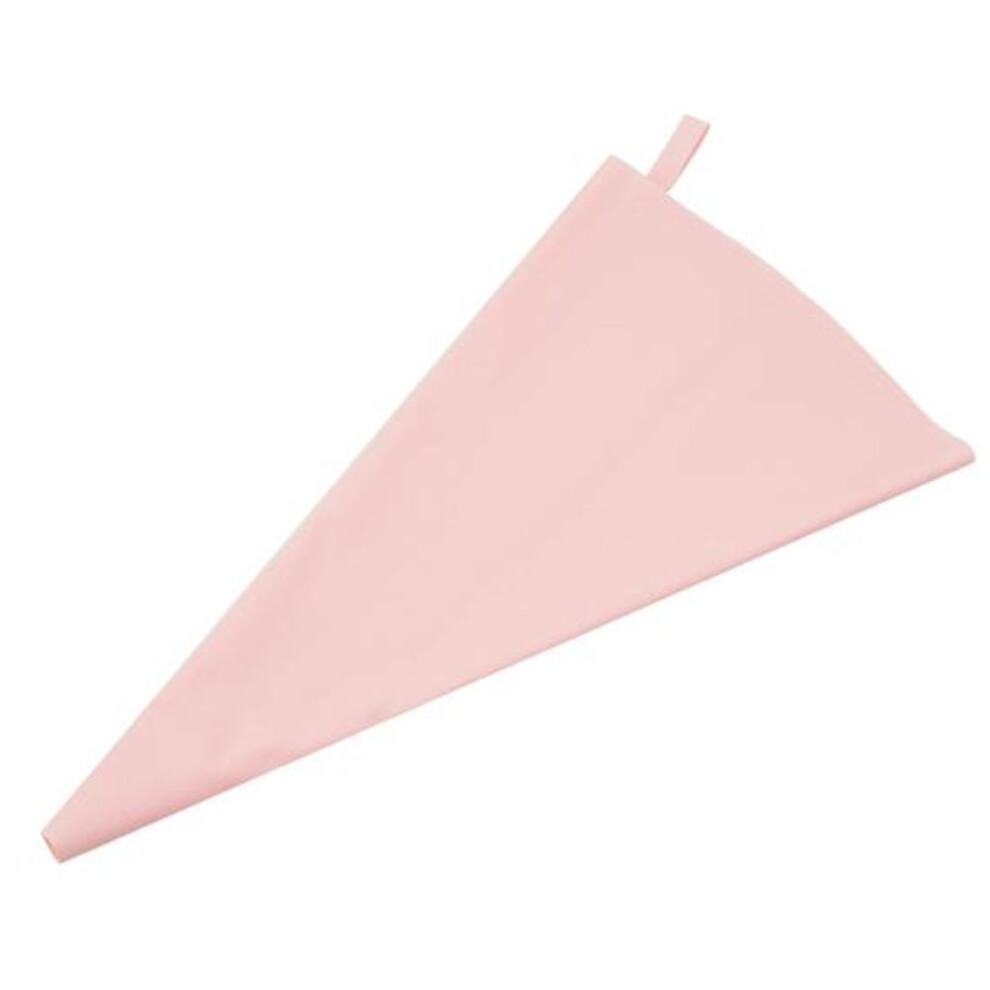 (light pink, 12Inch) Good Hand Feel Pastry Bag Easily Cleaned Excellent Macaron Colour Confectionery Cream