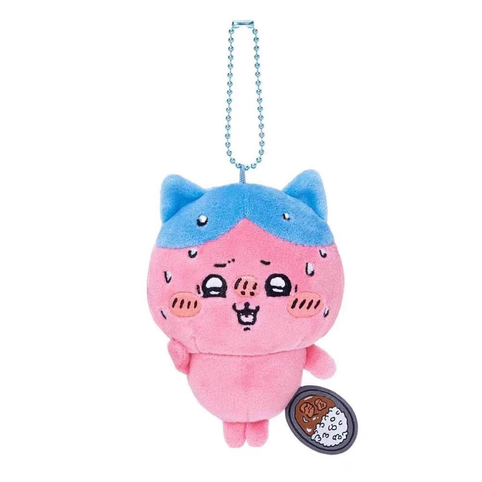 (StyleC) Halloween Zombie Themed Chiikawa Cuter Spicy Curry Hachiware Plush Doll Pendant-image-OPC-PH5Z6GN-NEW