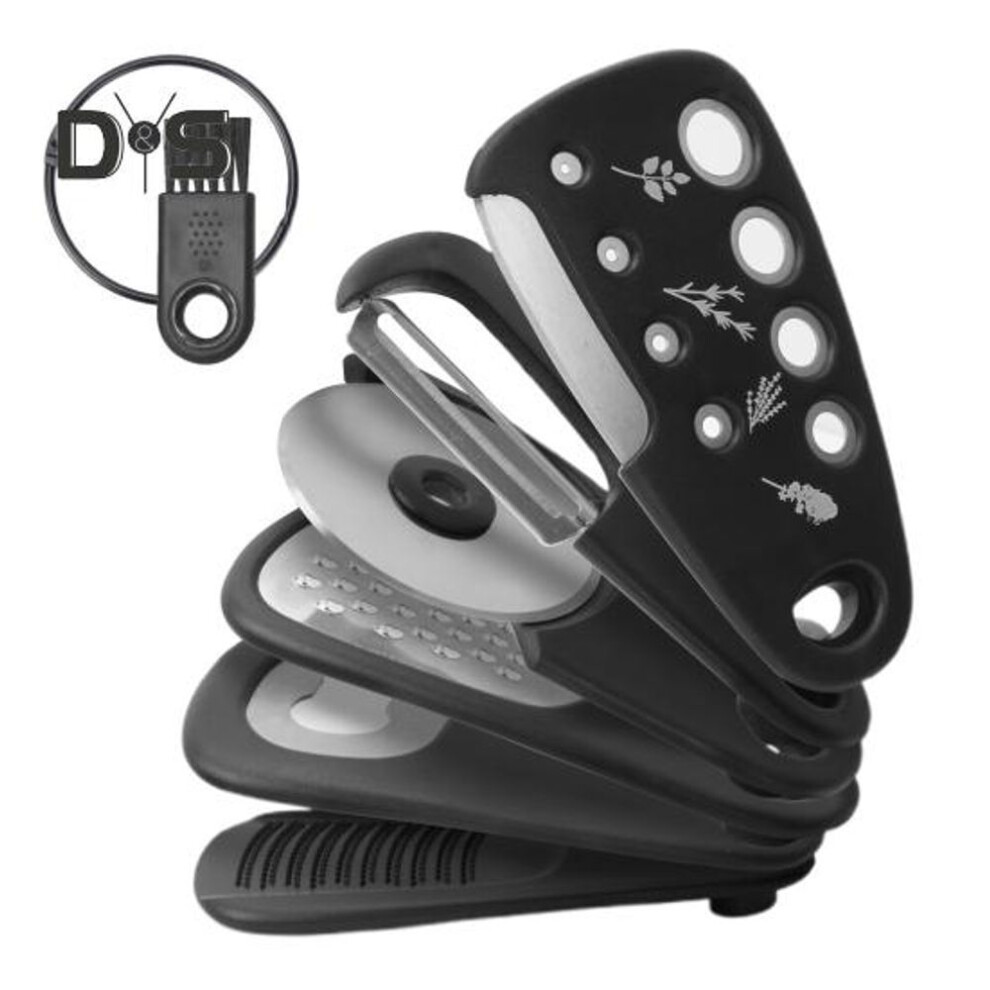 6pcs Garlic Grinder Kitchen Gadgets Set Space Saving Cooking Tools Cheese Grater Pizza Cutter Bottle Opener Gift Set For Rv Accessories And Travel