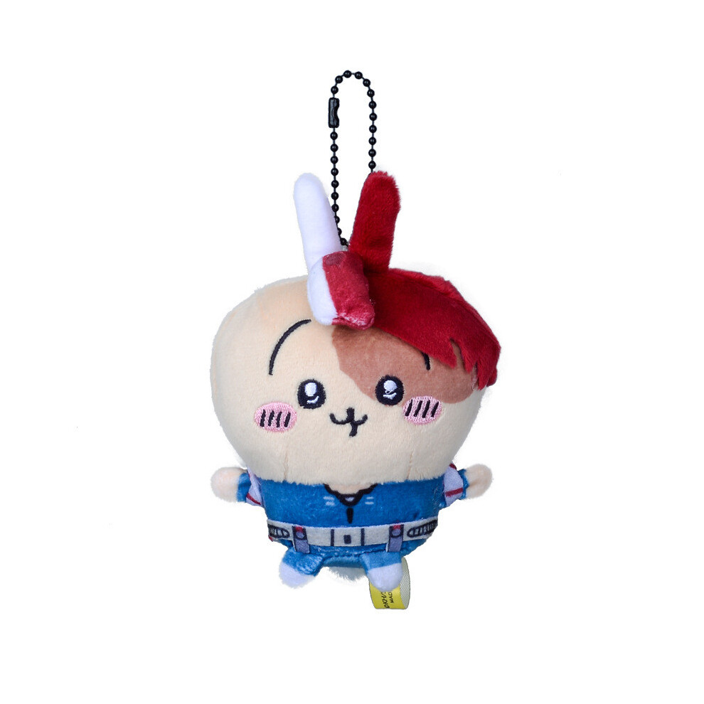 (Urouge) My Chiikawa Cuter Hero Academia Plush Pendant Usagi Keychain Doll Hachiware
