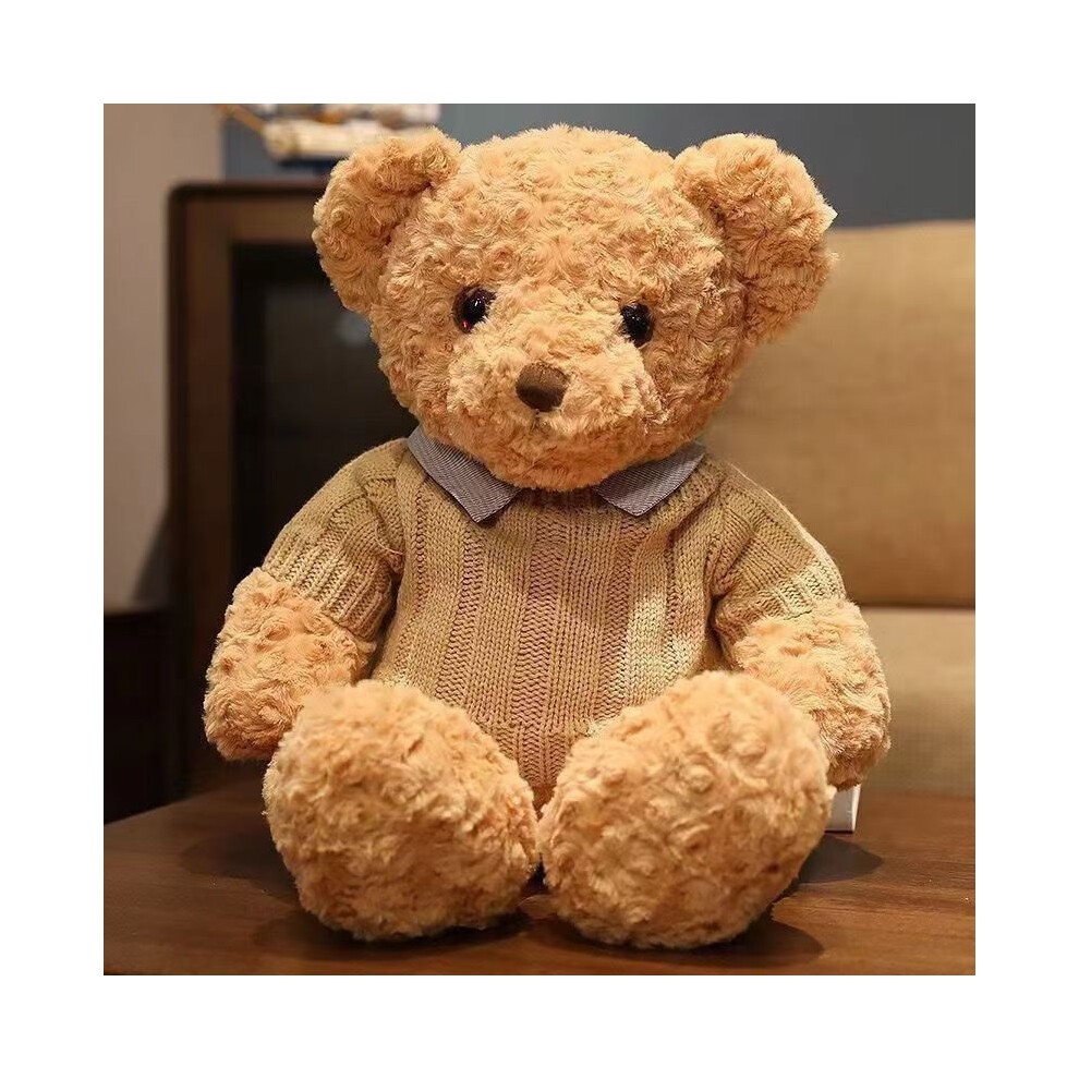 (40cm) Plush Bear Teddy Toy Stuffed Animal With Pp Cotton Filling Kids Decor Room Doll