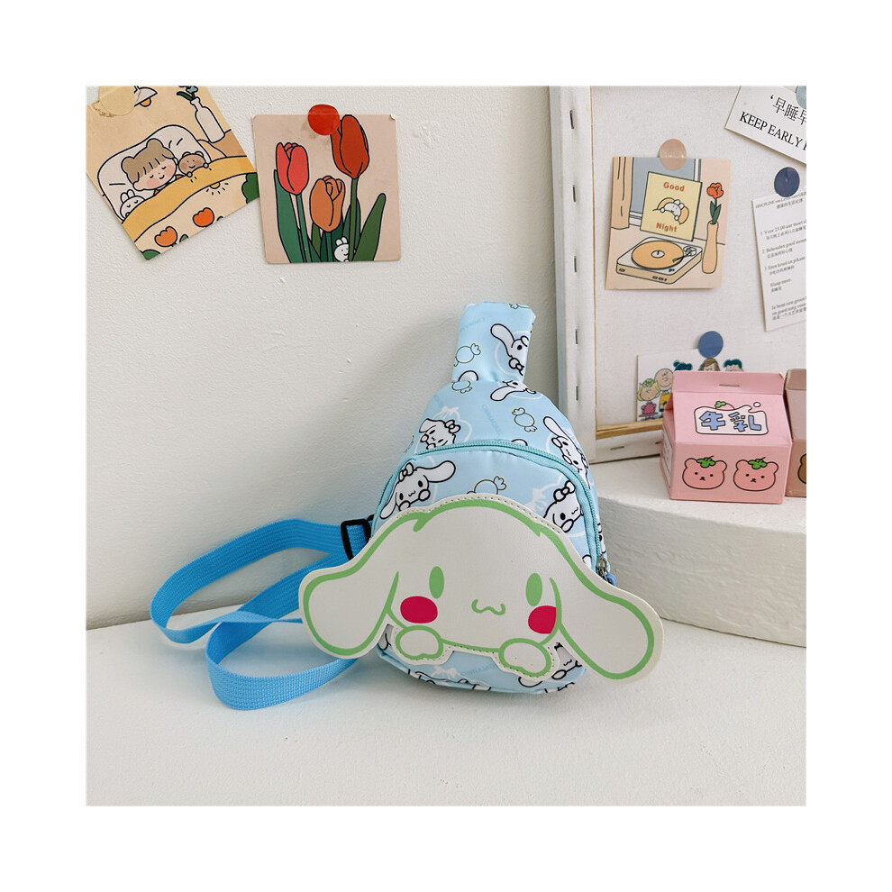 (Blue) Sanrio Kuromi Toddler Chest Bag Animal Print Durable Carry Material Leisure-image-OPC-PH5ZDM6-NEW