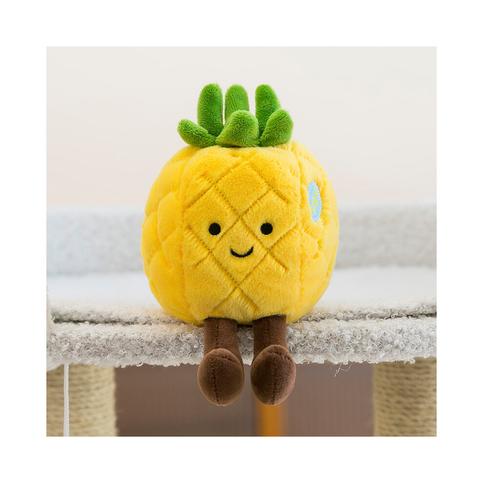 (Pineapple) Banana Strawberry Fruit Plush Toy Cute Stuffed Doll For Decoration Kids Gift