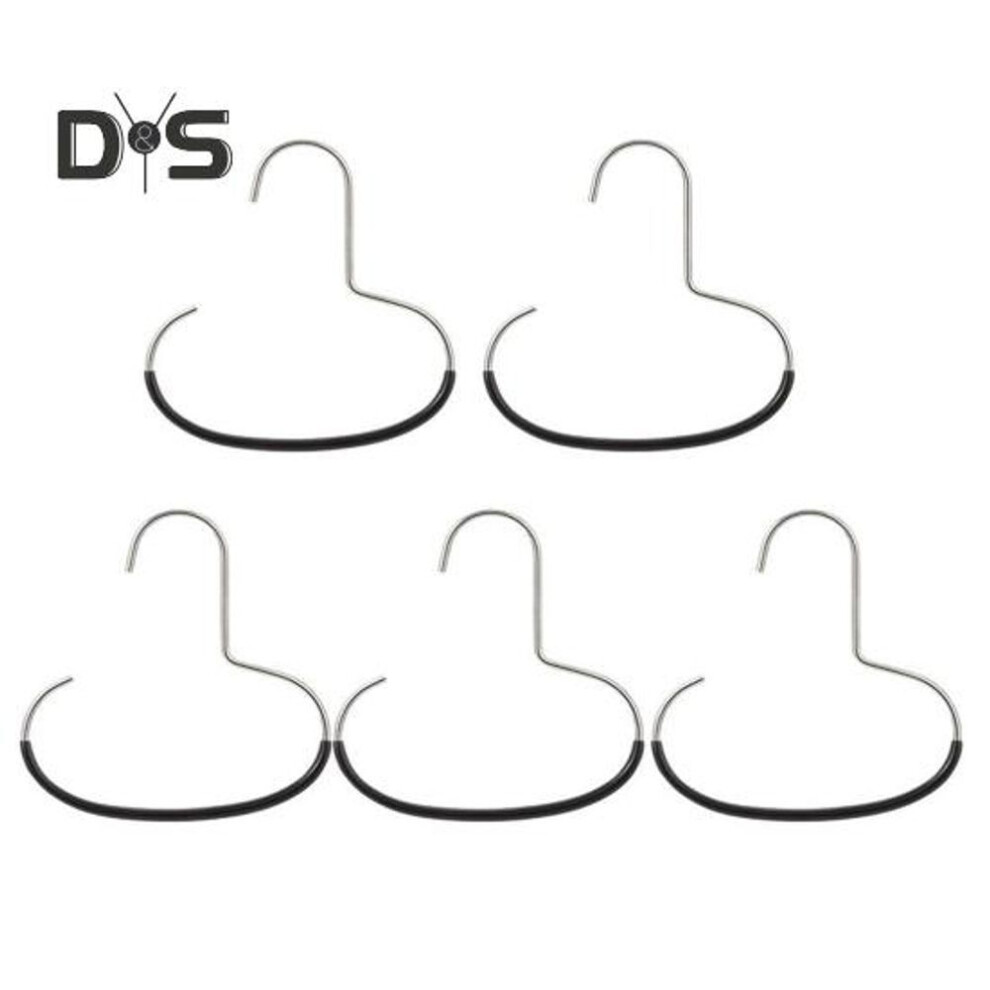 (black, 5pcs) 5Pcs Closet Hat Hanger Display Racks High Durability 5kg Load-capacity Wardrobe Organization Baseball Cap Organizer Storage Holder