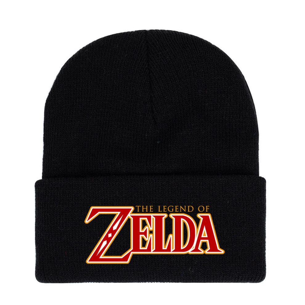 (StyleR) Of Zelda Legend Printed Knit Hat With Ear Protection Enthusiasts Game For-image-OPC-PH5ZKTW-NEW