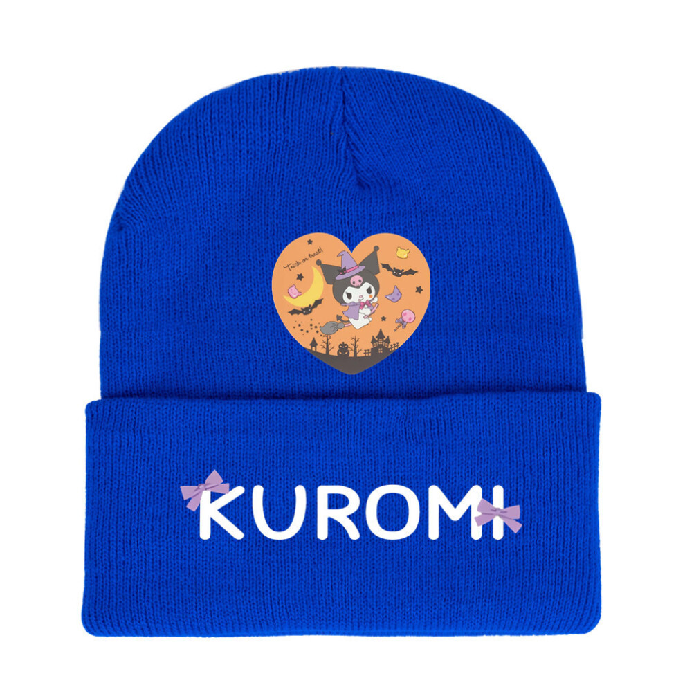 (StyleM) Hello Sanrio Kuromi Kitty Anime Knit Warm Hat For Winter Collectors Cosplay-image-OPC-PH5ZKZV-NEW
