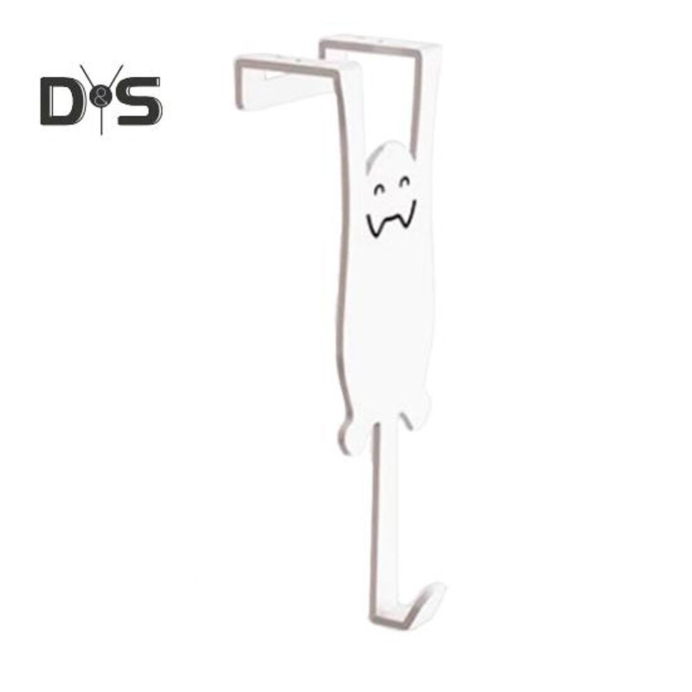(as the picture, F) 1/6 Pcs Over The Door Hook Metal Hanger Hooks For Hanging Clothes Hats Coats Bags Towel Rack Hook For Bedroom Bathroom Kitchen