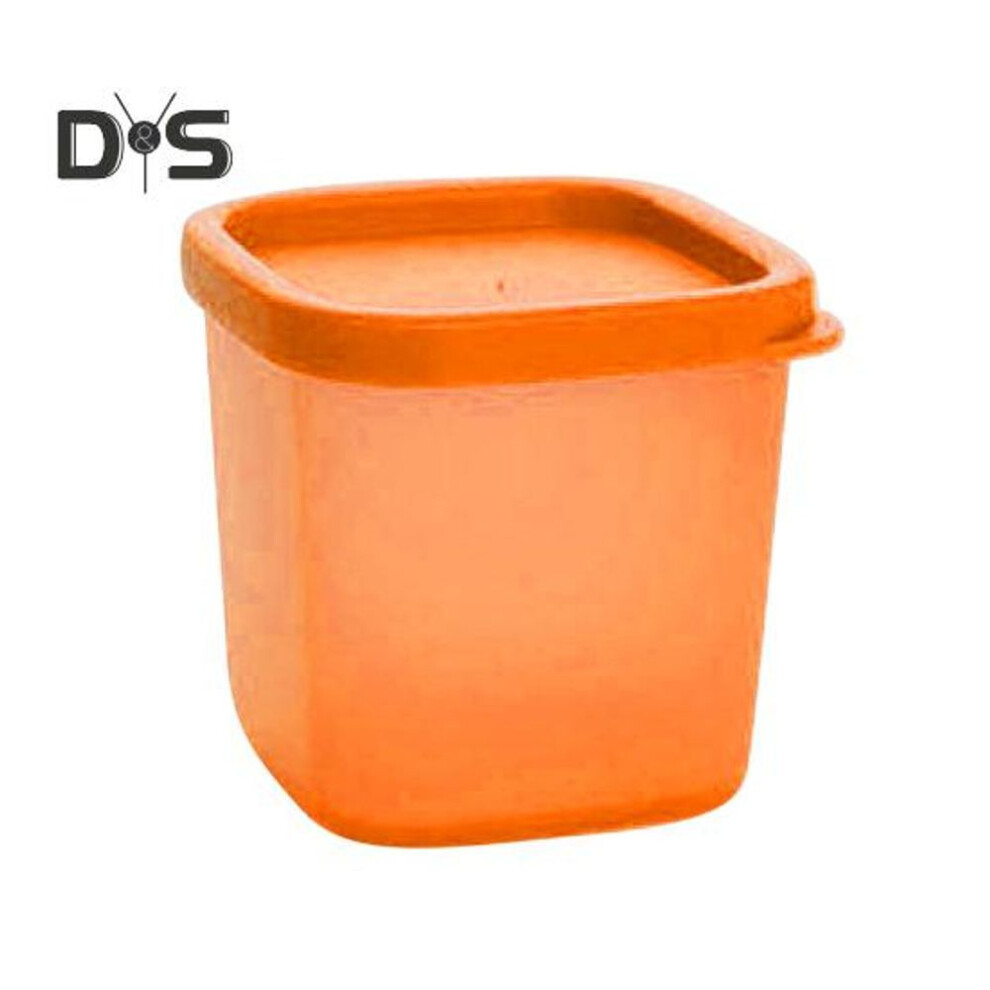 (orange, 230ml) 230ml Mini Food Container With Airtight Lid Food Grade Refrigerator Oven Safe Multifunctional Freshness-keeping Storage Box Holder Kitchen Supplies