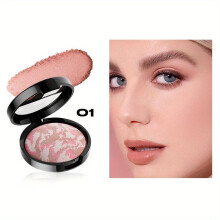 YOUNG VISION 3-in-1 Baked Powder Foundation, Long-Lasting Full Coverage, Lightweight, Oil-Control, Matte Finish for 24H Look, Fine texture