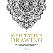 Meditative Drawing by Lizzie Snow Paperback Book
