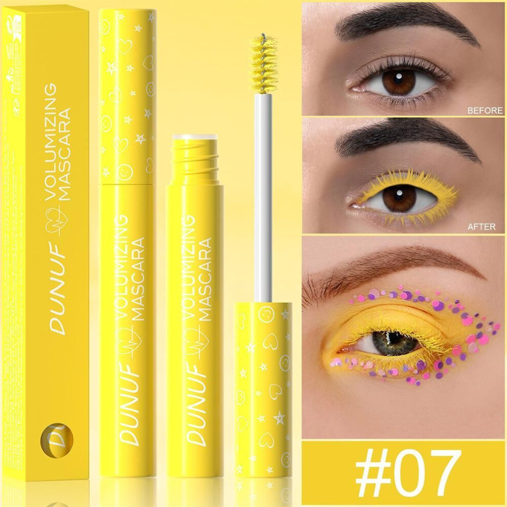 (07) DUNUF Color Mascara long-lasting waterproof thick slender curl