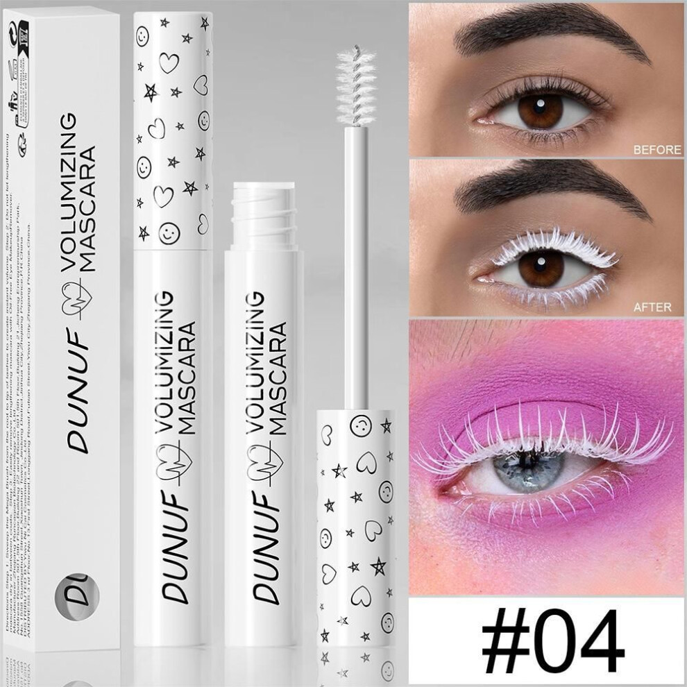 (04) DUNUF Color Mascara long-lasting waterproof thick slender curl