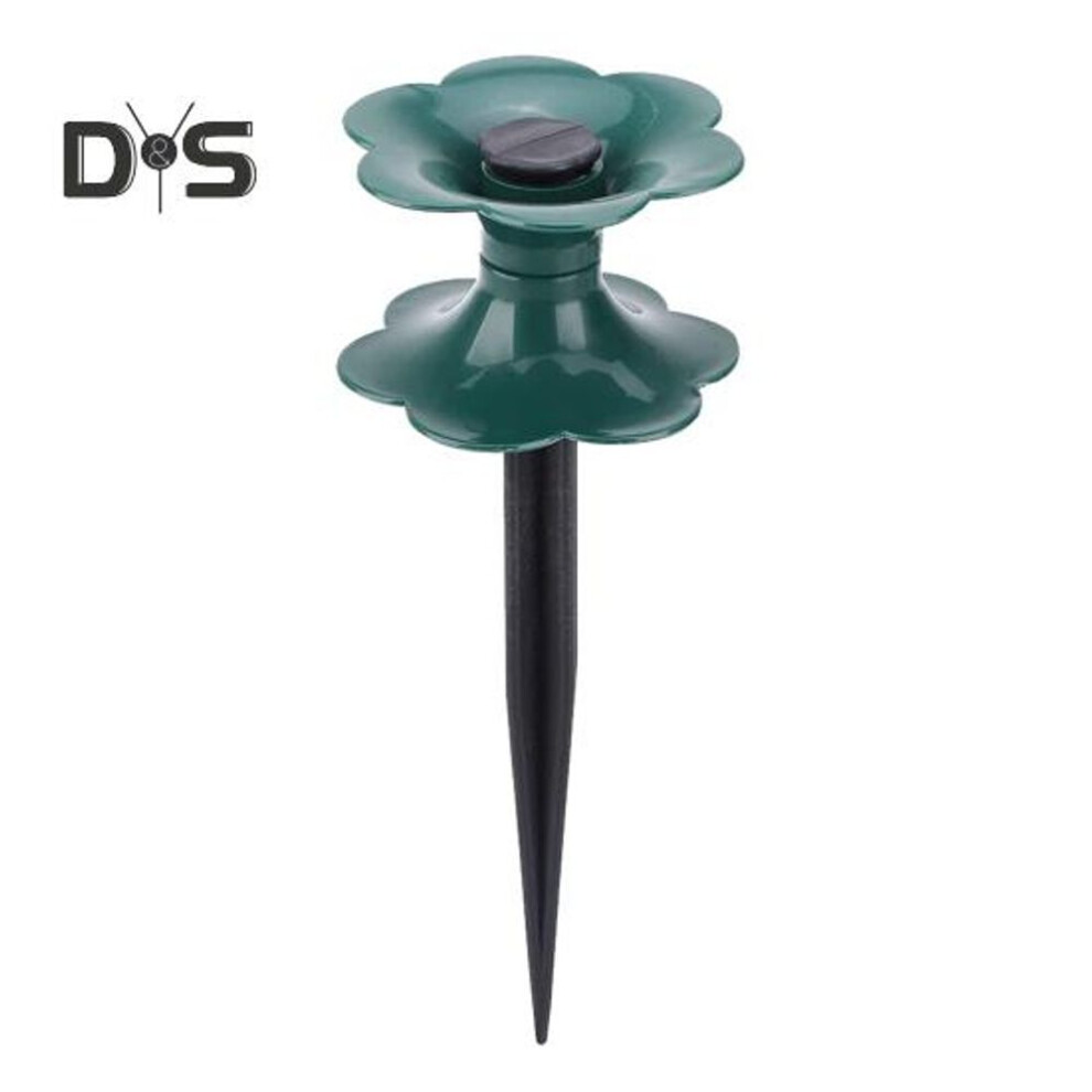 (as the picture, 1pc) Hose Guide Spike Lawn Hose Guide Stake With Spin Top Water Pipe Reel Wheel For Garden Patio Watering Keeping Hose Out Of Flower Beds