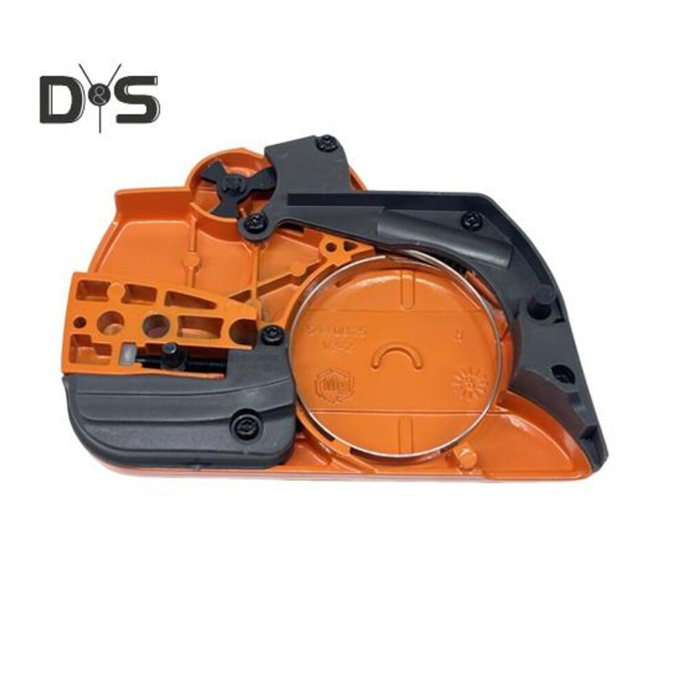 Chain Brake Clutch Cover Accessories Simple Installation Gas Chainsaws Brake Cover Replacement Parts For Hus445e/450/450e