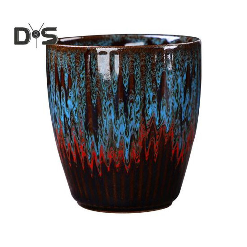 (as the picture, I) 150/220ml Coffee Cup 5/7.44oz Capacity Tortoise Shell Design High Gloss Surface Ceramic Mug Wedding Housewarming Gift Dishwasher Safe Whiskey