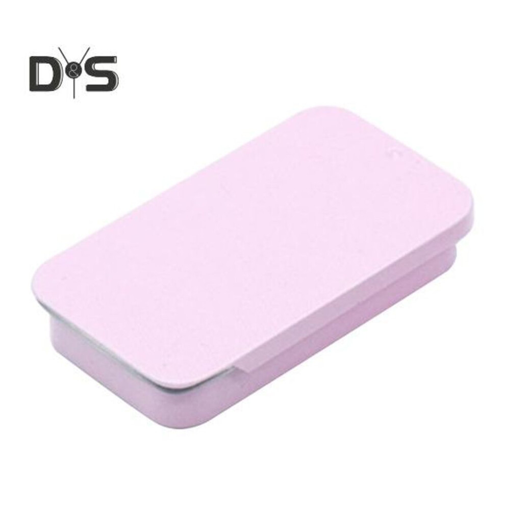 Mini Metal Tin Box Container Compact Design Portable Multipurpose Rectangular Empty Hinged Tins Box Container