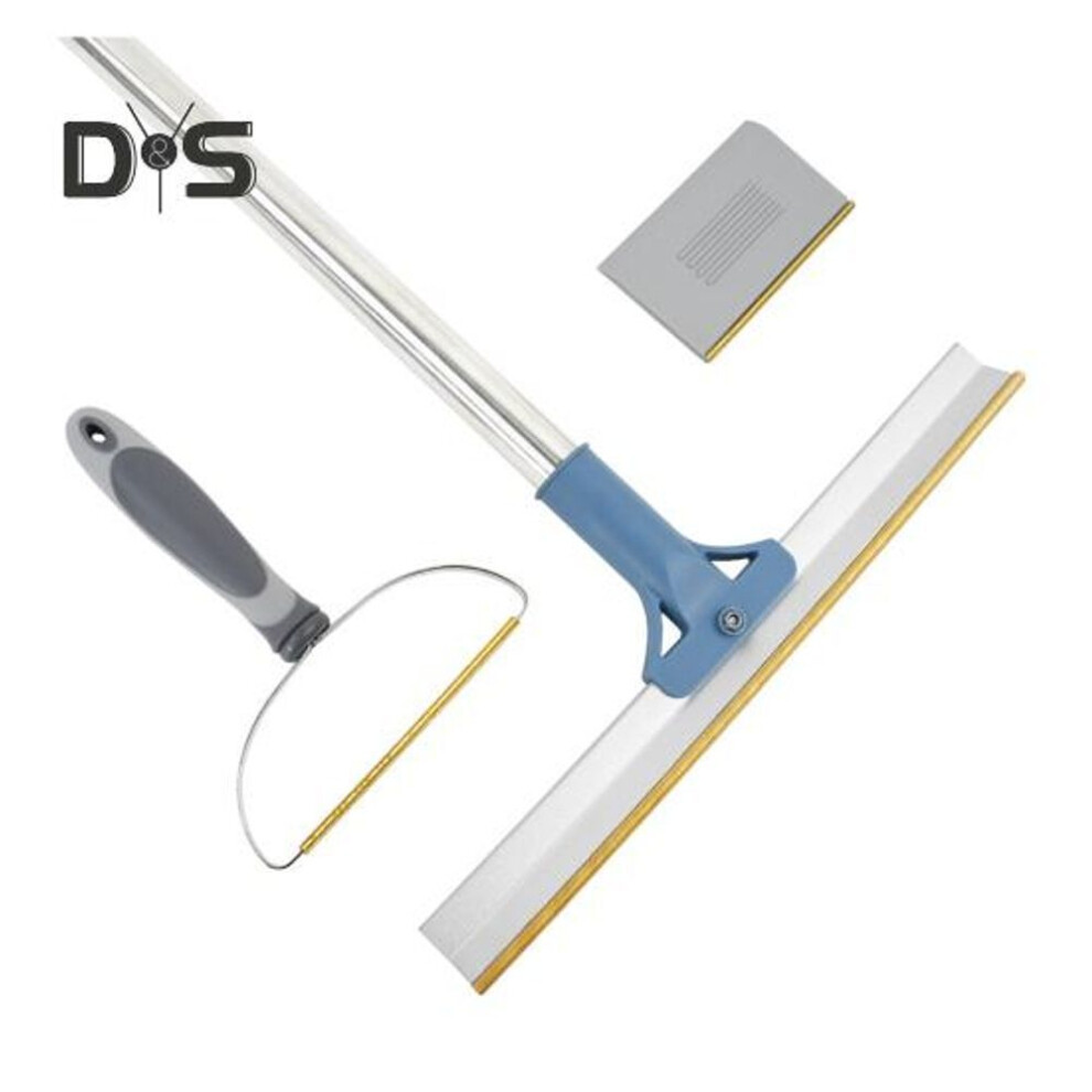 3pcs/set Pet Hair Removal Long And Small Handle Pet Hair Carpet Rake Lint Fur Removing Scraper For Carpets Car Mat Couch Pet Bed Furniture