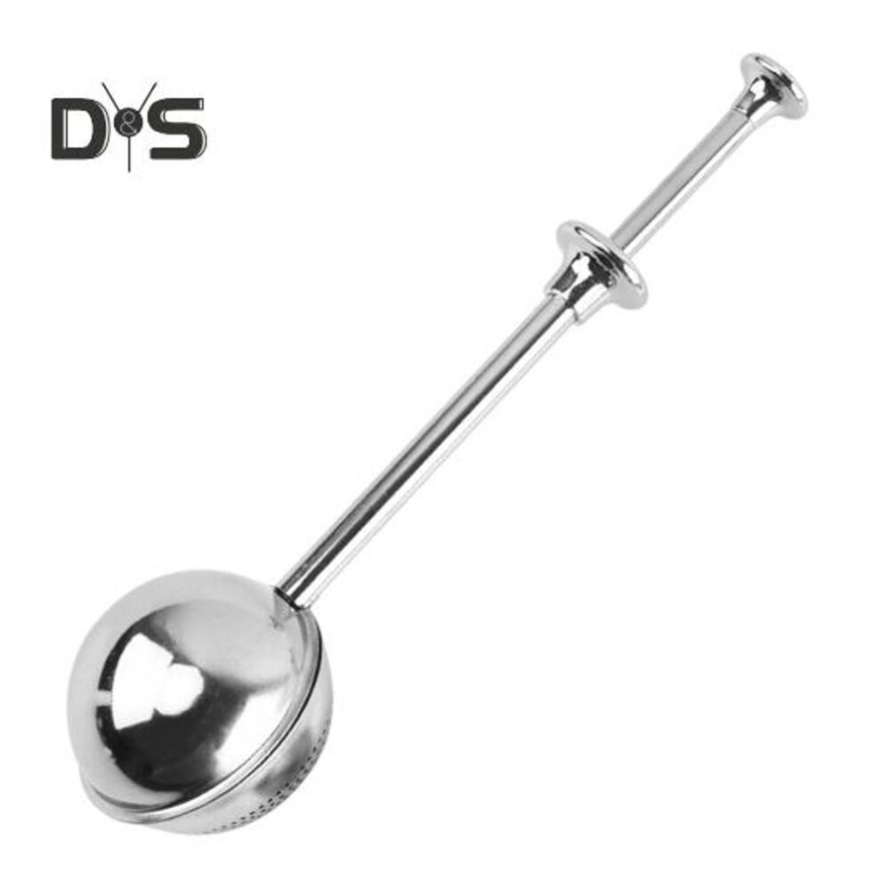 (as the picture, B) Stainless Steel Tea Infuser Strainer Stainless Steel Tea Diffuser Mesh Strainer With Hanging Hook Handle Tea Maker For Loose Leaf Tea Portable Tea