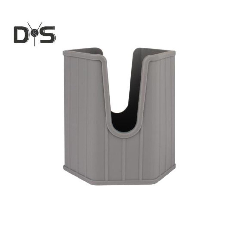 (grey) Silicone Cup Dispenser Stackable Space-saving Cup Storage Rack Mouthwash Cup Holder Small Disposable Paper Cup Holders For Bathroom Sink Counter