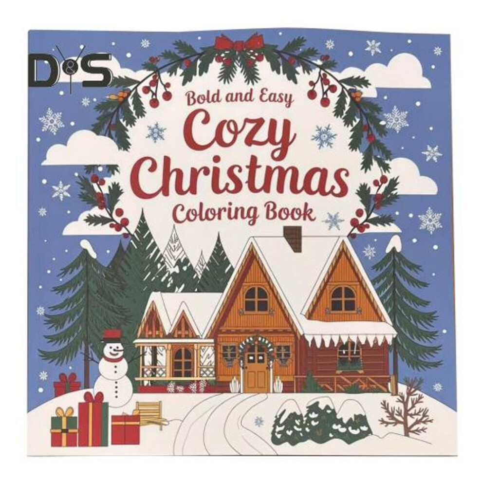 (as the picture, B) Christmas Coloring Book Kids Holiday Activities Gift Xmas Party Favors Coloring Book Boys Girls Ideal Christmas Activity Gift Stocking Stuffer Bag