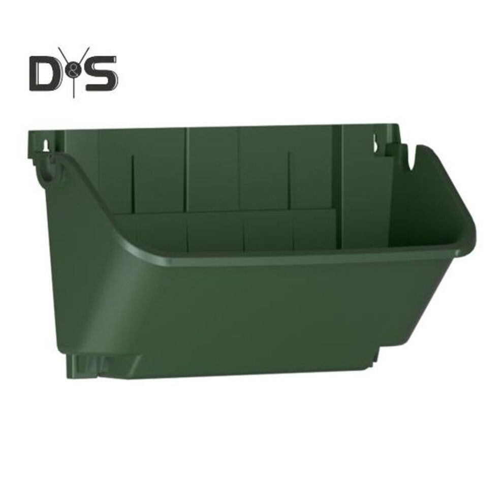 (army green, 1pc) Vertical Garden Planter 350ml Self-Watering Flower Pot Hanging Wall-Mounted Stackable Flowerpot for Herbs Flowers Succulents