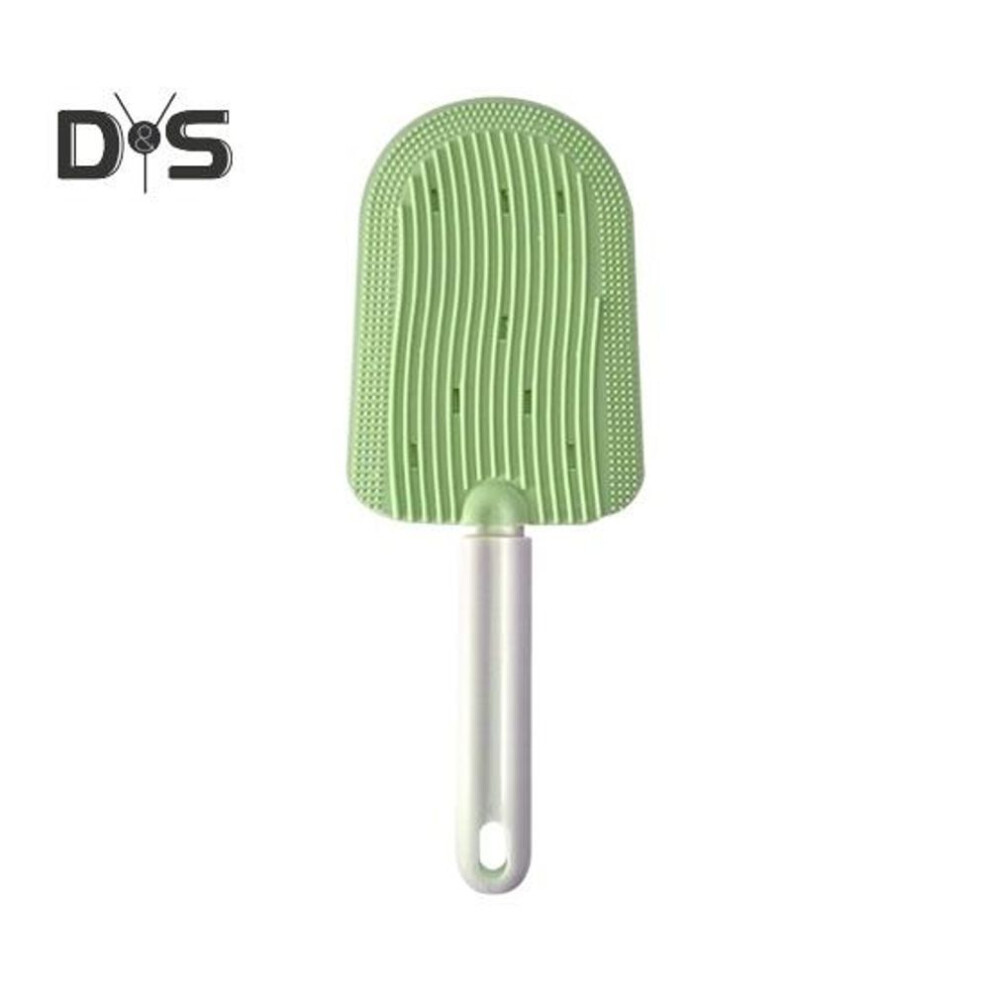 (green) Cat Tongue Comb Cartoon Ice Cream Cat Tongue Brush Pet Grooming Massage Tool For Dog Cat Bunny Hair Removal