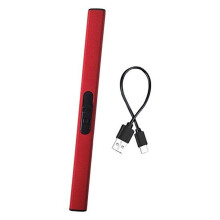 (red) Long Handle Kitchen Igniter Over-heating Protection Useful Multifunctional Electric Pulse