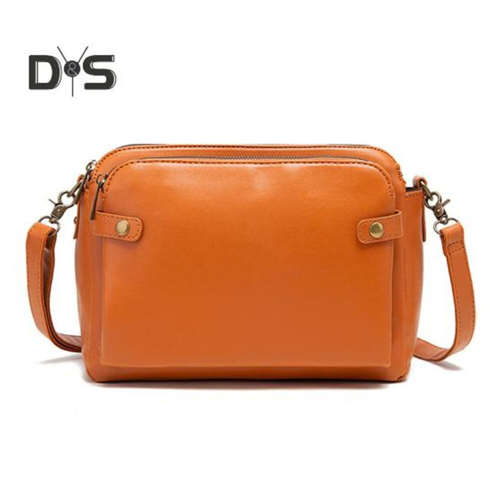 (light brown) Crossbody Bag For Women Faux Leather Shoulder Bag Multi-pockets Sling Clutch Purse With Card Slots For Travel Daily Use