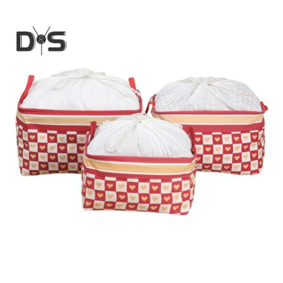 (red, 1 Set) Foldable Storage Basket Multi-Functional Organizer with Reinforced Handles Large Capacity Toys Storage Bin Clothes Laundry Basket