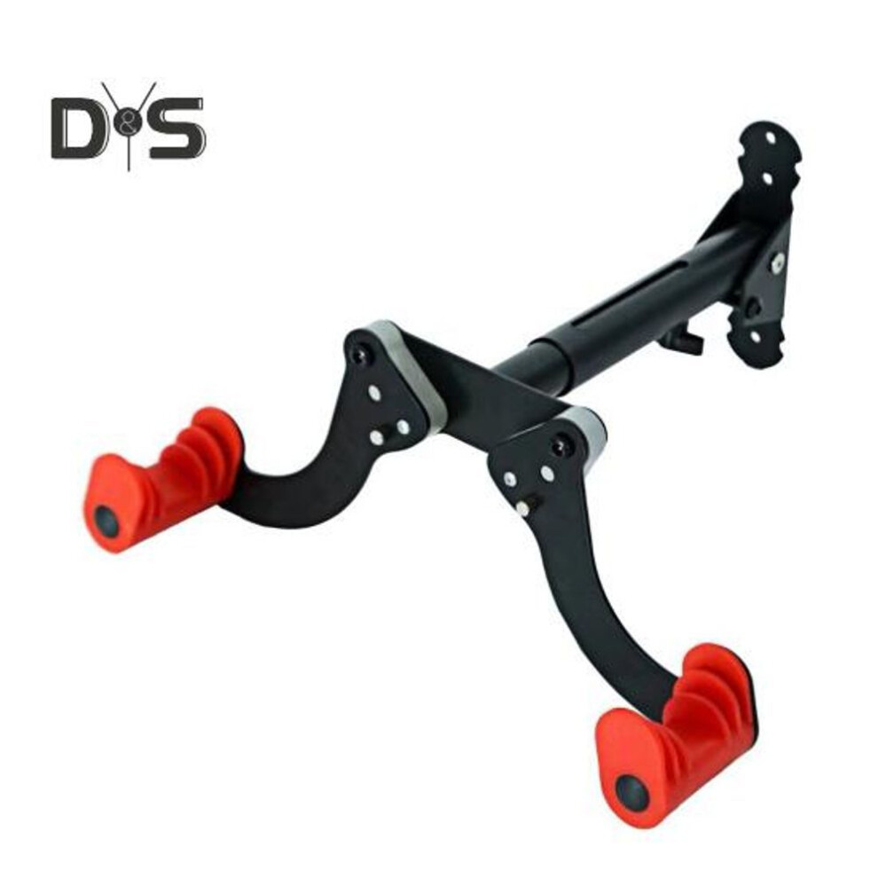 (black,red) Bike Wall Mount Heavy Duty Metal Horizontal Bike Wall Hanger Space Saving Home Garage Apartment Mountain Road Bicycle Bike Wall Storage Rack