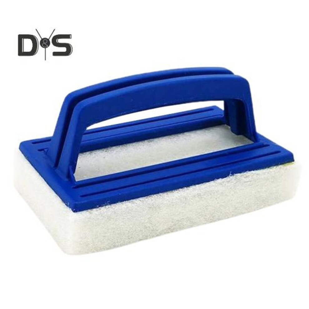 Sponge Brush with High Density Water Absorption Anti-Loss Handle Design Small Size Handheld Pool Cleaning Brush
