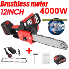 12 inch Cordless Chainsaw Electric Handheld Cutter + Battery For Makita 18V