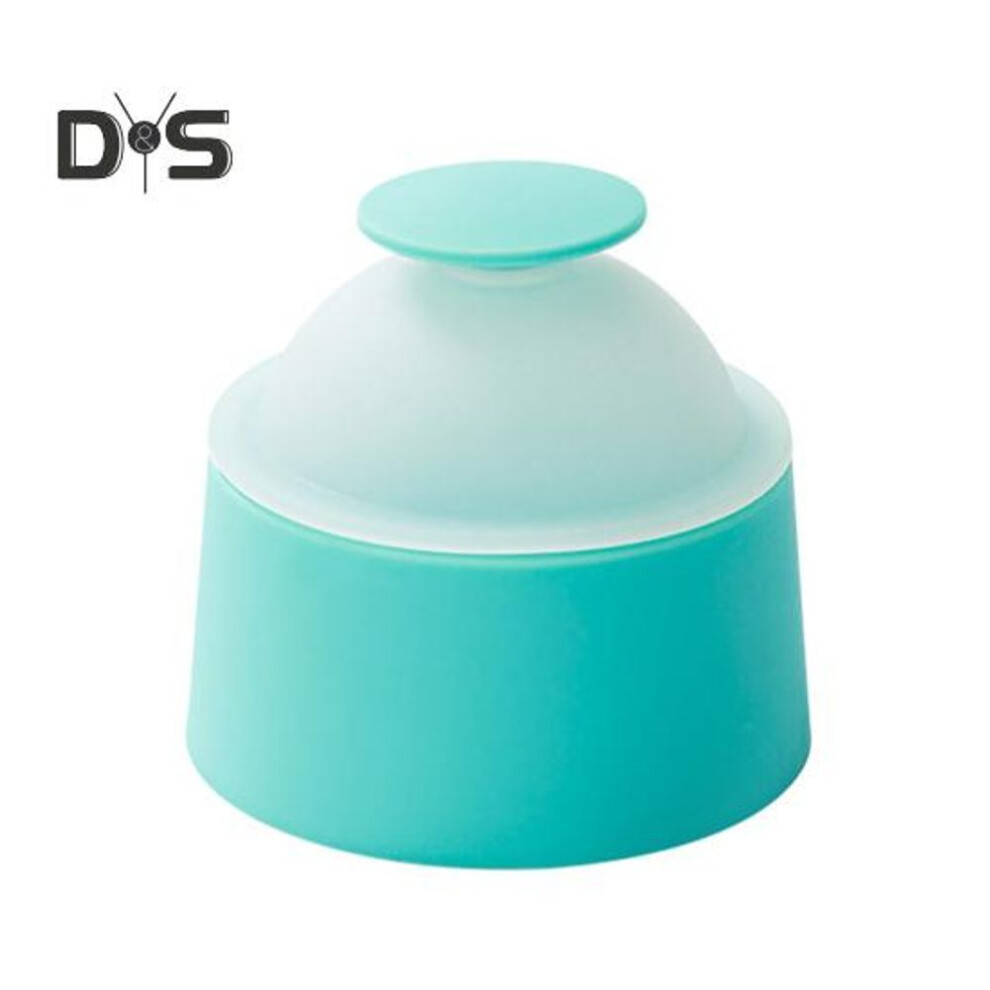 (blue) 1 Set Convenient Ice Ball Mold Food Grade Great Silicone Whiskey Ice Ball Mold
