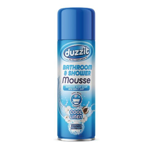 Duzzit Bathroom & Shower Mousse Cool Linen 500ml