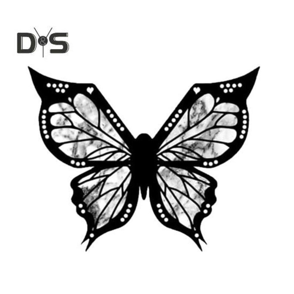 (as the picture, 1pc) 1/2Pcs Butterflies Eyeliner Stencil Winged Eyeliner Stamp Tool Eyeshadow Applicator Guide Template Women Girls Makeup Supplies