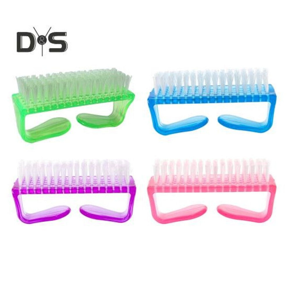 (as the picture, A) 4 Pcs Nail Brushes For Cleaning Fingernails Soft Bristles Handle Grip Nail Scrubber Brush Manicure Tools Scrub Brushes Kit Toenail Brush To Clean