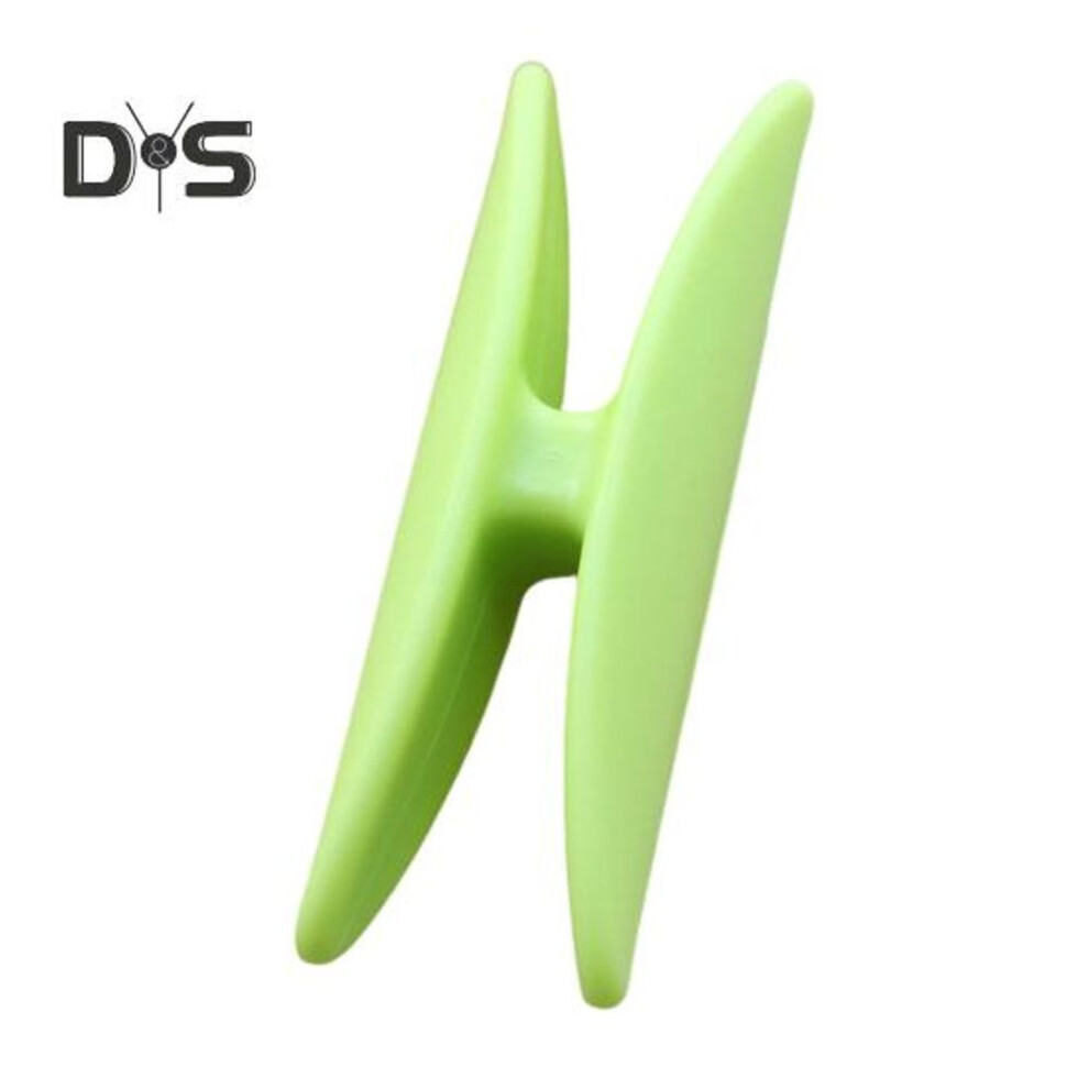 (green) Grocery Bag Carrier Handle Heavy Duty Ergonomic Lightweight Multi-purpose Universal Shopping Garbage Bag Holder Plastic Handle Carrying Tool