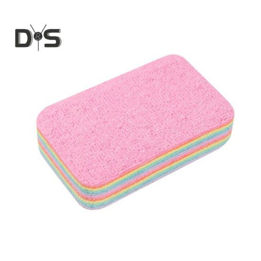 (as the picture, S) Microfiber Sponge Rag Scratch-Resistant 12-Layer Design Reusable Tearable Efficient Cleaning Rag Kitchen Tool