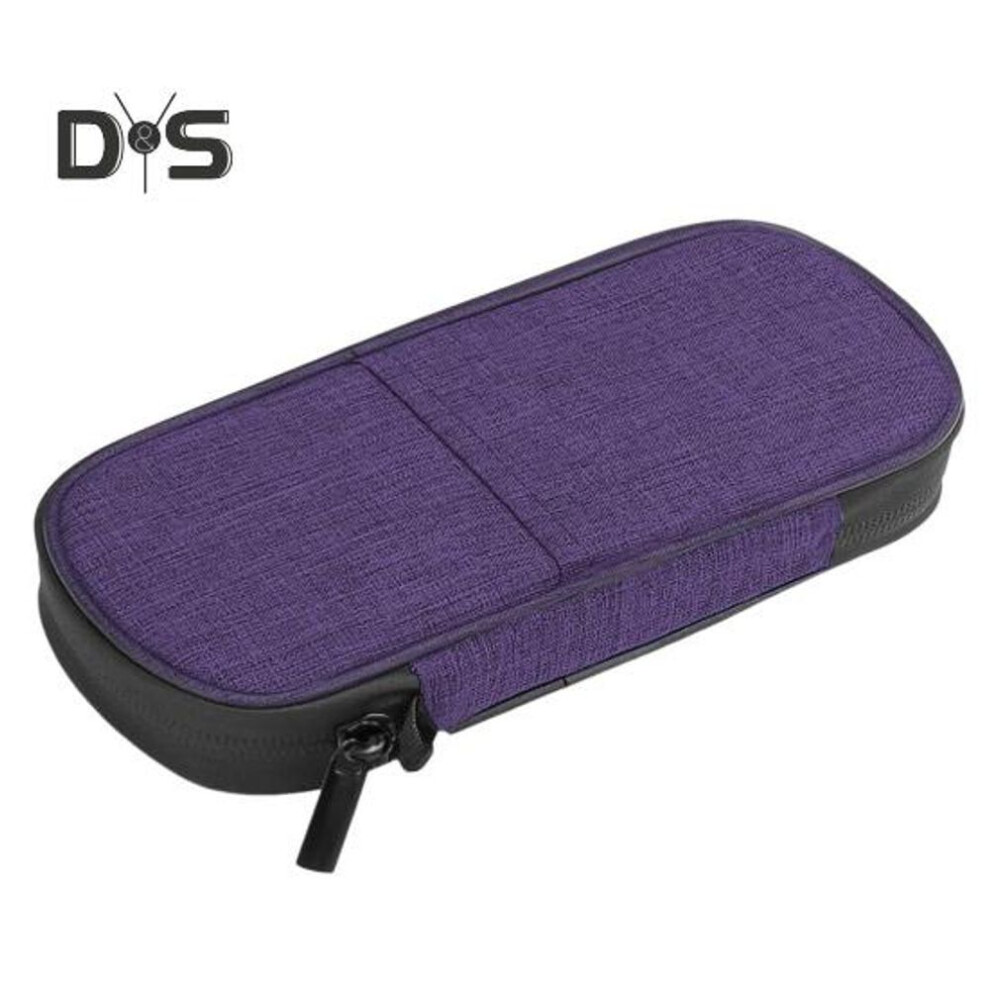 (purple) Insulin Pen Cooler Travel Case Large Capacity Insulin Travel Case Heat Insulation Waterproof Leakproof Insulin Travel Kit