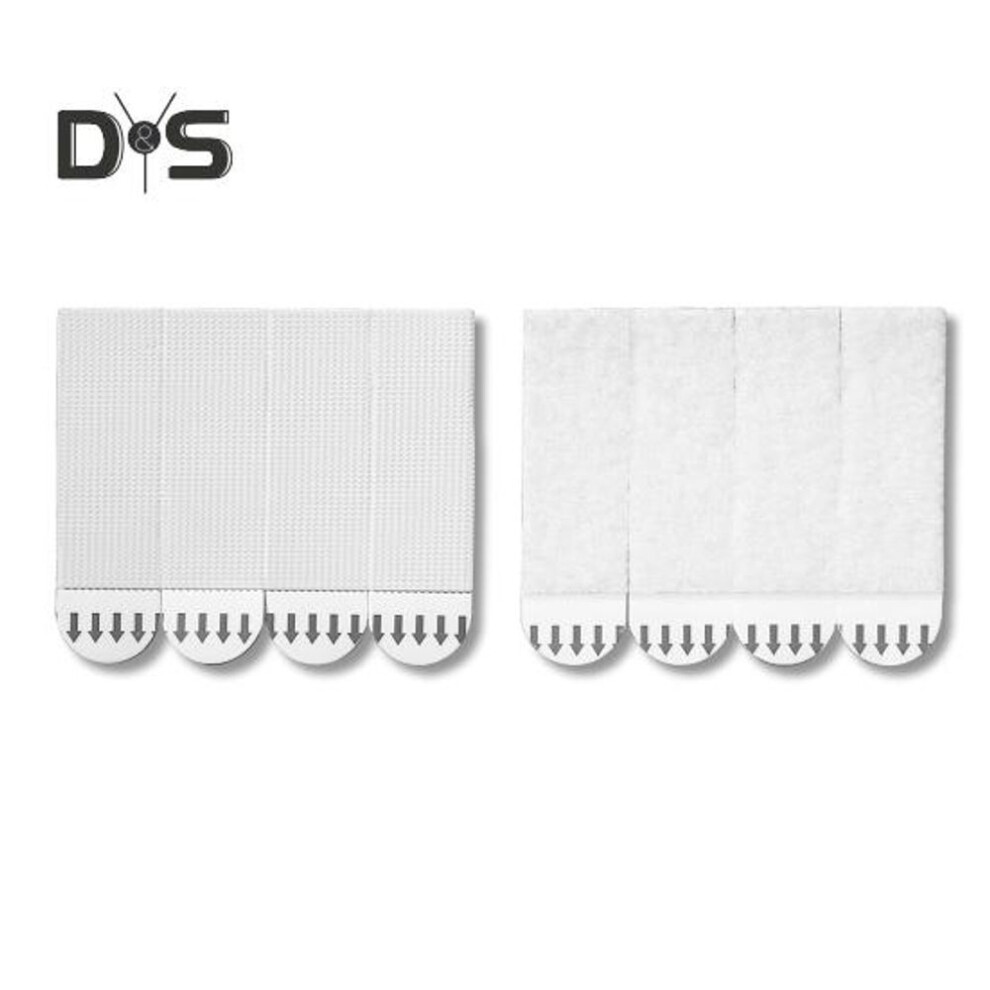 (as the picture, 60pcs) Hook And Loop Tape Picture Hanging Strips Picture Hanger Water-resistant Adhesive Strips For Hanging Frame And Decorations