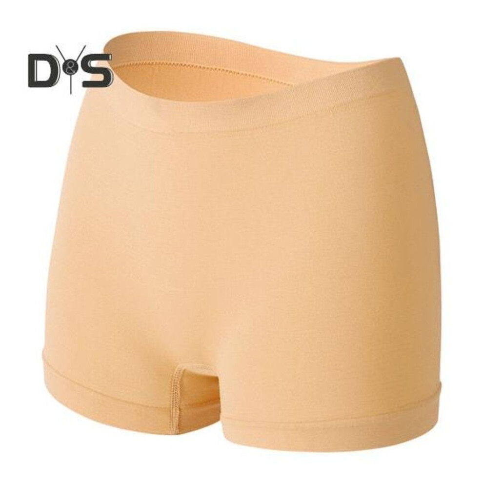 (beige, XXXL) Women Safety Pants High Elasticity Solid Color Ice Silk Seamless Anti-exposure High Waist Quick Dry Mini Skirt Inner Shorts Yoga Shorts Underpants