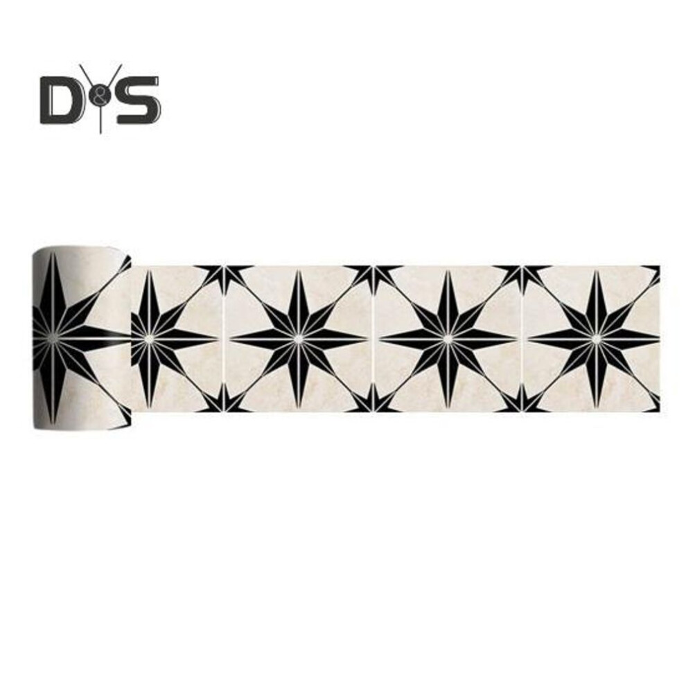 Floor Sticker Retro Waterproof Matte Surface Vinyl Tile Sticker For Kitchen Bathroom Removable Wall Floor Decal