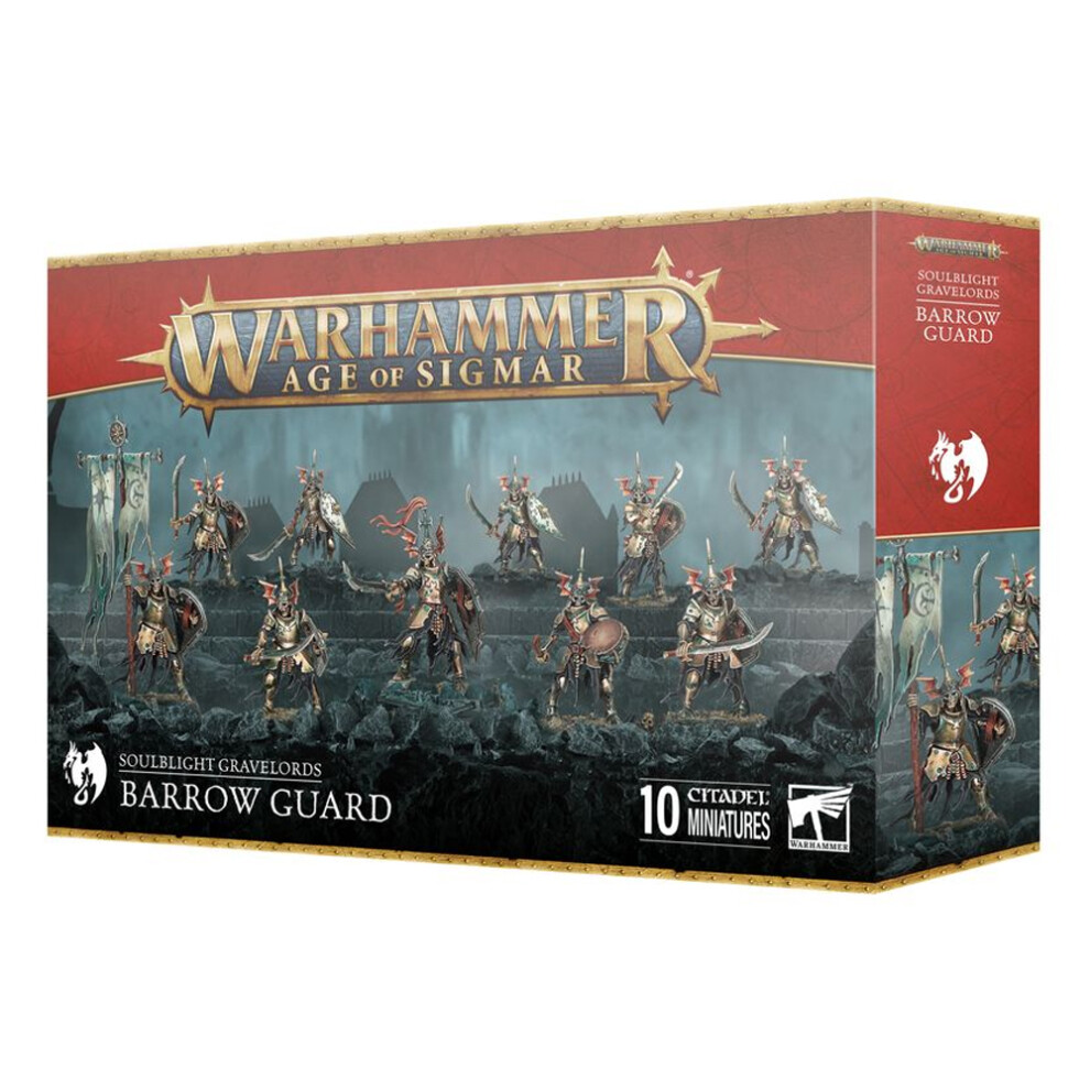 Warhammer Games Workshop Age Of Sigmar Soulblight Gravelords: Barrow Guard 91-84 - Tabletop Miniatures Wargame
