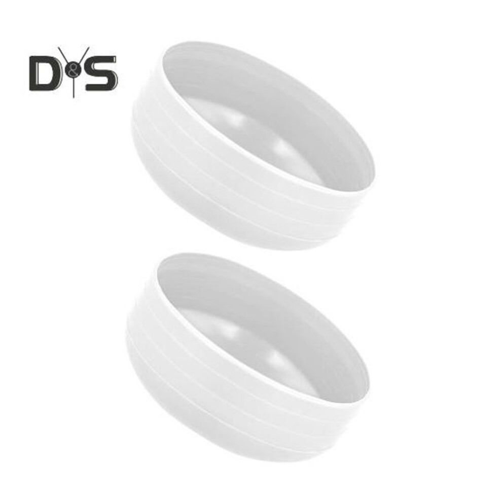(white) 2Pcs Silicone Water Bottle Boot for 24 Oz Cup Protective Bottom Holder Sleeve BPA-Free Non-Slip Boots Easy to Use Bottle Protection Cover Accessories