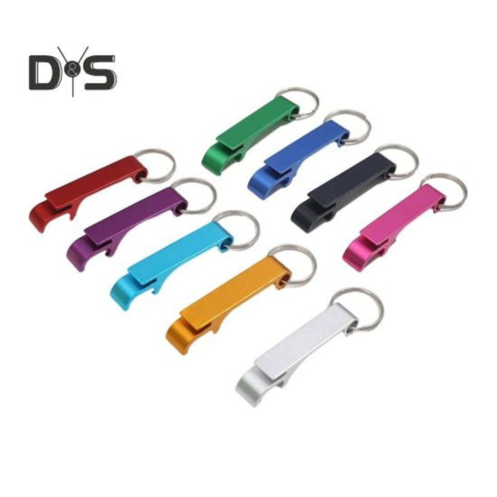 (as the picture, 50pcs) 50/100pcs Bottle Opener Keychain Aluminum Beer Openers Personalized Wedding Favors Custom Logo Engraved Metal Keyring Tool For Party Gifts